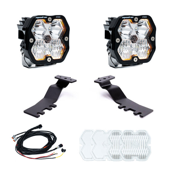 Baja Designs Squadron Pro A-Pillar Kit Baja Designs 448241 Squadron Pro A-Pillar Kit for 24-26 Toyota Tacoma