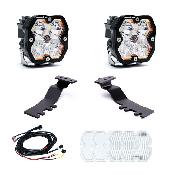 Baja Designs Squadron Sport A-Pillar Kit Baja Designs 448242 Squadron Sport A-Pillar Kit for 24-26 Toyota Tacoma