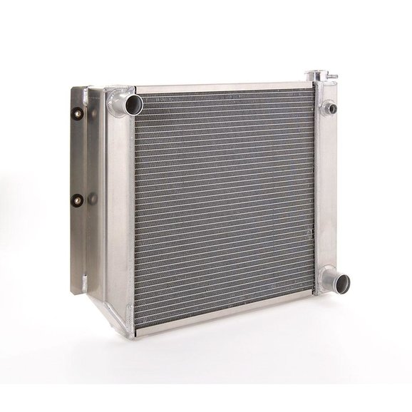 Be Cool Direct Fit Aluminum Radiator in Natural Finish Be Cool 60007 Direct Fit Aluminum Radiator in Natural Finish for 87-95 Jeep Jeep Wrangler YJ with GM Small Block 350 Engine & Manual Trans.