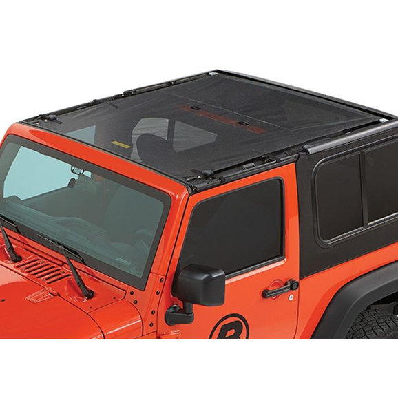 Bestop 52412-11 Sun Bikini Extended Mesh Top for 18-20 Jeep Wrangler JL 2-Door Bestop 52412-11 Sun Bikini Extended Mesh Top for 18-20 Jeep Wrangler JL 2-Door