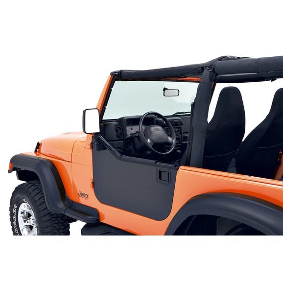 Bestop HighRock 4x4 Element Door Enclosure Kit Bestop 51792-01 HighRock 4x4 Element Door Enclosure Kit for 76-06 Jeep CJ-7, CJ-8 Scrambler, Wrangler YJ, TJ & Unlimited