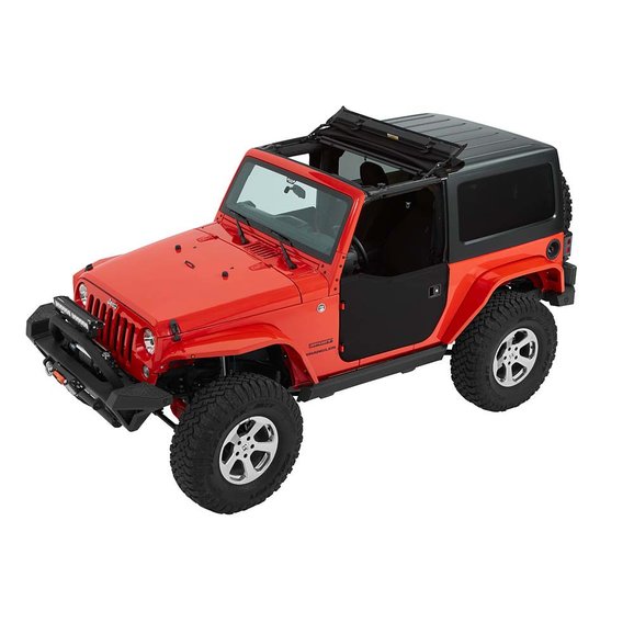 Bestop 53040 35 Front Half Doors In Black Diamond For 07