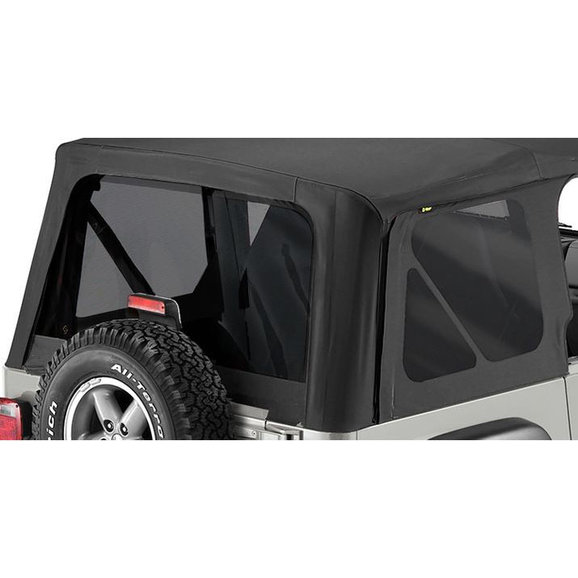 Bestop Tinted Window Kit Bestop Tinted Window Kit for 97-02 Jeep Wrangler TJ Factory Original and Replace-a-top