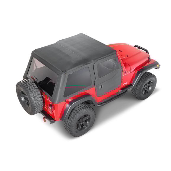 Bestop Trektop NX Soft Top with 2 Piece Soft Doors Bestop Trektop NX Soft Top with 2 Piece Soft Doors for 97-06 Jeep Wrangler TJ