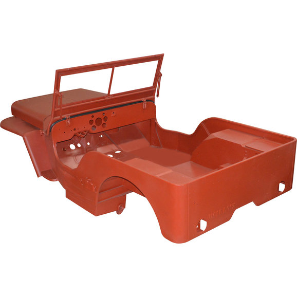 MD Juan Early Body Tub Kit without Grille MD Juan MBK015 Early Body Tub Kit without Grille for 1941-1942 Willy's MB