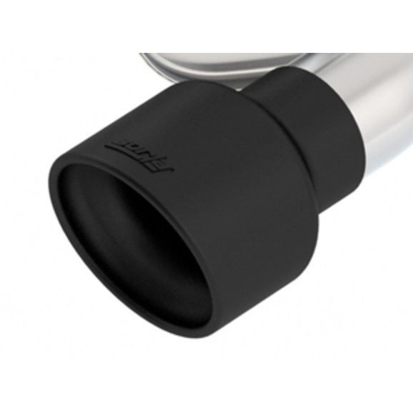 Borla Touring 2.5" Axle Back Exhaust System for 1820 Jeep Wrangler JL 3.6L Quadratec