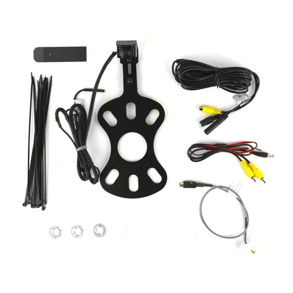 SummitView Adjustable Infrared Light Rear Vision Camera SummitView SUTV-8858 Adjustable Infrared Light Rear Vision Camera for 07-18 Jeep Wrangler JK with Aftermarket Display Monitor