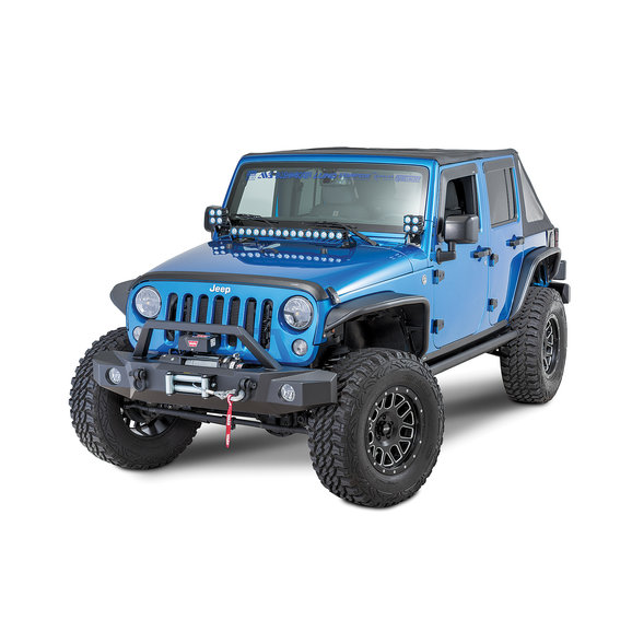 Bushwacker Aluminum Fender Flares For 07 18 Jeep Wrangler