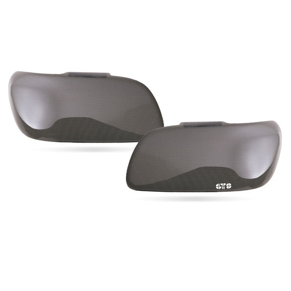GT Styling Carbon Fiber Headlight Covers GT Styling GT0979X Carbon Fiber Headlight Covers for 93-98 Jeep Grand Cherokee ZJ
