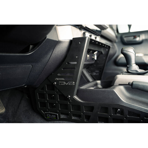 DV8 Toyota Tacoma Gen3 Center Console Molle Panels Digital Device Mount Install Driver Side 1 DV8 Toyota Tacoma Gen3 Center Console Molle Panels Digital Device Mount Install Driver Side 1