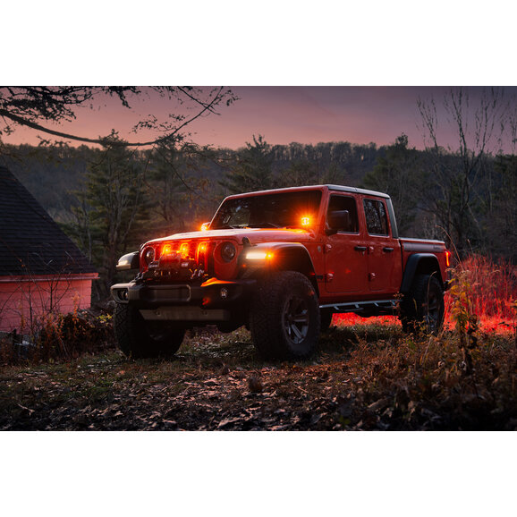 Carnivore J-Series Auxiliary Pod Light with Amber Backlight