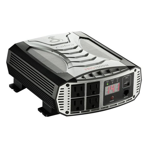 Cobra PRO 1500W Professional Grade 1500 Watt Power Inverter Cobra PRO 1500W Professional Grade 1500 Watt Power Inverter