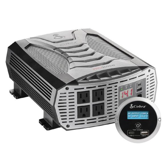 Cobra PRO 3000W Professional Grade 3000 Watt Power Inverter Cobra PRO 3000W Professional Grade 3000 Watt Power Inverter