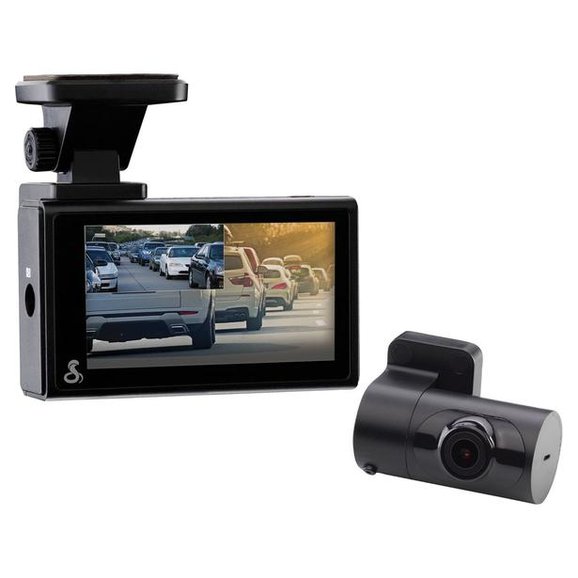 Cobra SC 200D DualView Smart Dash Cam with RearView Accessory Camera