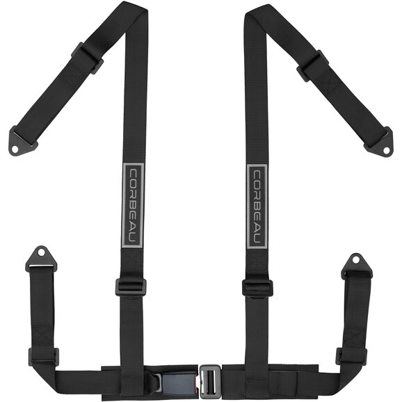 Corbeau 2-Inch 4-Point Bolt In Harness Belts Corbeau  2-Inch 4-Point Bolt In Harness Belts