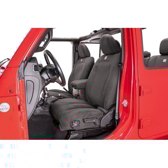 Covercraft Carhartt Super Dux PrecisionFit Custom Seat Covers Covercraft Carhartt Super Dux PrecisionFit Custom Seat Covers for 18-24 Jeep Wrangler JL & Gladiator JT