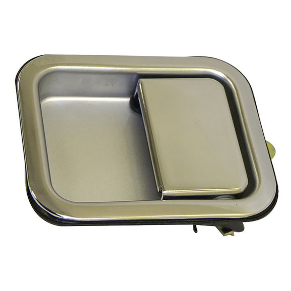 Crown Automotive  Chrome Door Handle  for 97-06 Jeep Wrangler TJ and Unlimited with Full Steel Doors