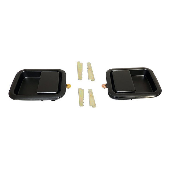Crown Automotive Door Handle Kit Crown Automotive Door Handle Kit for 81-06 CJ Series, YJ Wrangler and TJ and Unlimited with Full Steel Doors