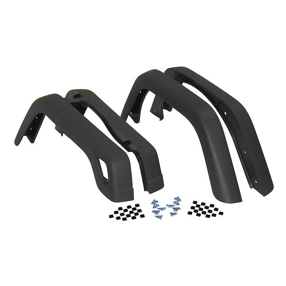 Crown Automotive Original Style Replacement Fender Flares Crown Automotive 55254918K Original Style Replacement Fender Flares for 97-06 Jeep Wrangler TJ & Unlimited
