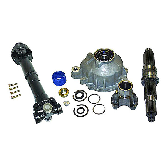 Crown Automotive NP231 Slip Yoke Eliminator Kit with Drive Shaft Crown Automotive RT24004 NP231 Slip Yoke Eliminator Kit with Drive Shaft for 87-06 Jeep Wrangler YJ and TJ