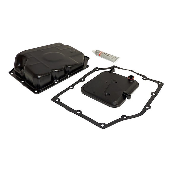 Crown Automotive Transmission Oil Pan Kit Crown Automotive 52852912K Transmission Oil Pan Kit for 03-12 Jeep Wrangler TJ, JK & Liberty KJ, KK with 42RLE Transmission