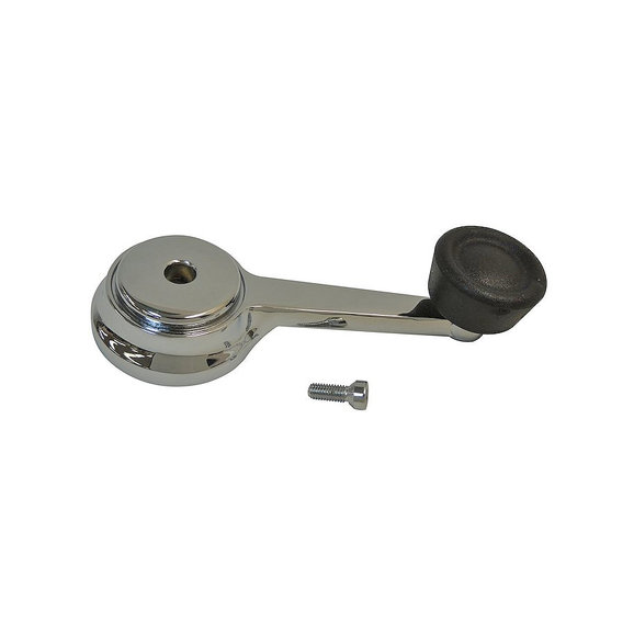 Crown Automotive Window Crank Crown Automotive J3678907 Window Crank for 76-91 Jeep CJ, YJ Wrangler, SJ and J-Series Without Door Speakers