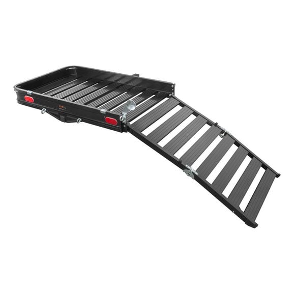 CURT Cargo Carrier with Ramp                                       CURT 18112 Cargo Carrier with Ramp