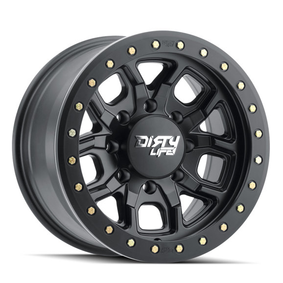 Dirty Life Race Wheels DT-1 9303 Simulated Beadlock Wheel Dirty Life Race Wheels DT-1 9303 Simulated Beadlock Wheel for 84-06 Jeep Wrangler YJ, TJ and Cherokee XJ