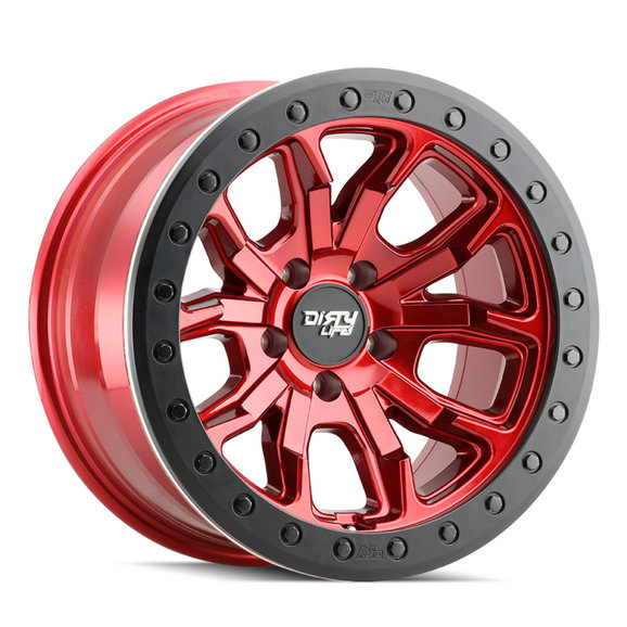 Dirty Life Race Wheels  DT-1 9303 Simulated Beadlock Wheel for 07-22 Jeep Wrangler JL, JK & Gladiator JT