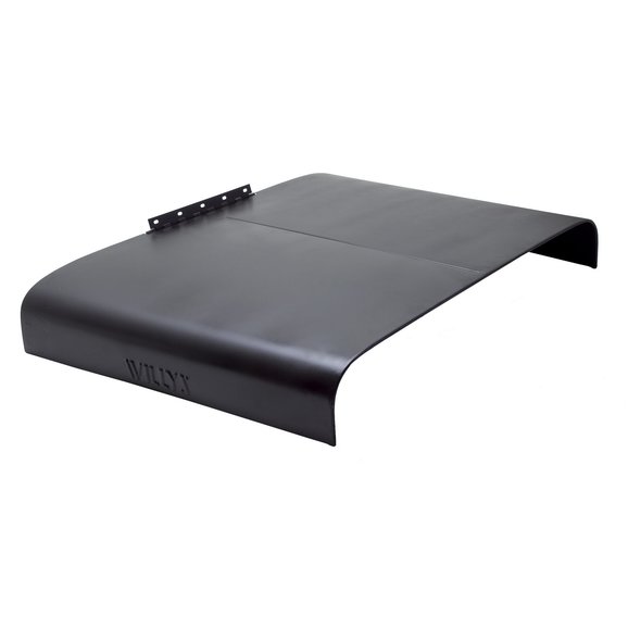 OMIX Willys Logo Steel Hood OMIX DMC-670969 Willys Logo Steel Hood for 46-53 Jeep CJ-2A or CJ-3A