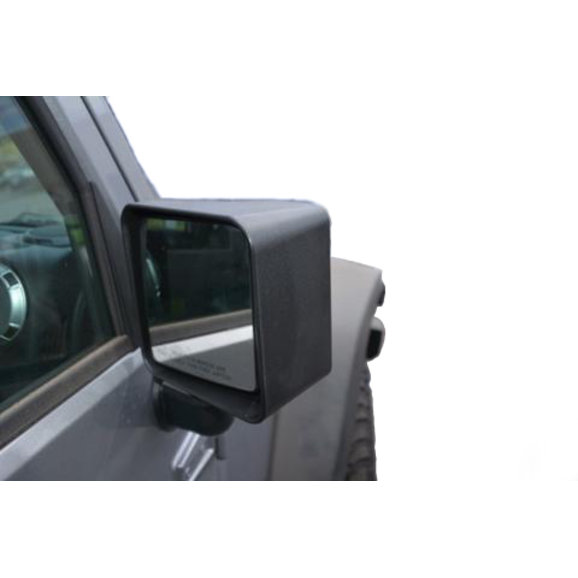 1 Pair KMFCDAE Side View Mirror Housing with LED White DRL Amber Turn Signals Light Fit for Jeep Wrangler JK JKU 2007-2018