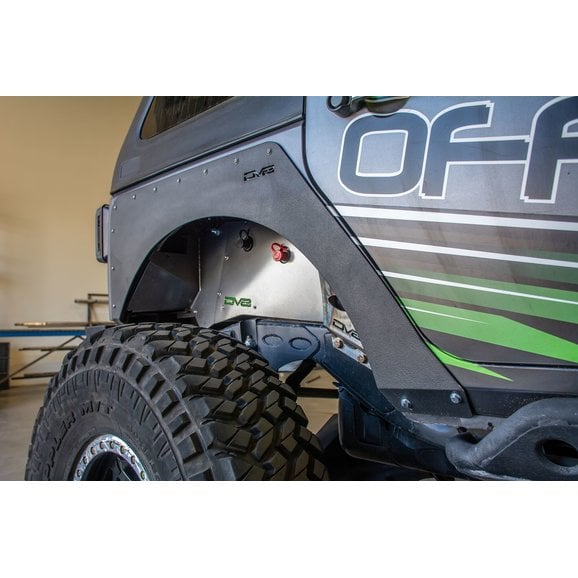 Dv8 Offroad Fendb 08 Front And Rear Fender Delete Kit For 07 18 Jeep