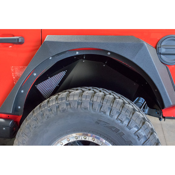 DV8 Offroad Aluminum Rear Inner Fenders DV8 Offroad Aluminum Rear Inner Fenders for 18-22 Jeep Wrangler JL