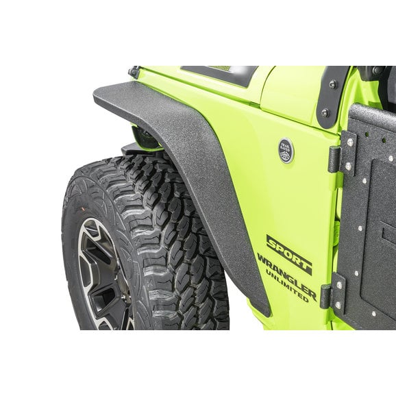 JLラングラー　フェンダー　DV8 OFFROAD SLIM FENDERS Jeep Wrangler Slim Fender Flares | DV8 Offroad