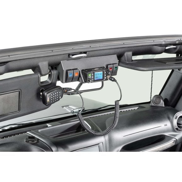 Daystar GMRS Radio with Upper Windshield Mount, and Switches Daystar GMRS Radio with Upper Windshield Mount, and Switches for 07-18 Jeep Wrangler JK