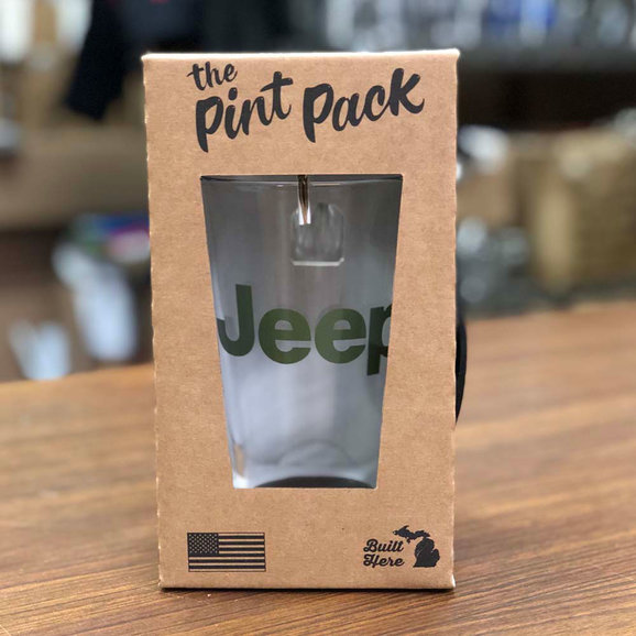 Jeep Merchandise Jeep Logo Pint Pack Jeep Merchandise Jeep Logo Pint Pack