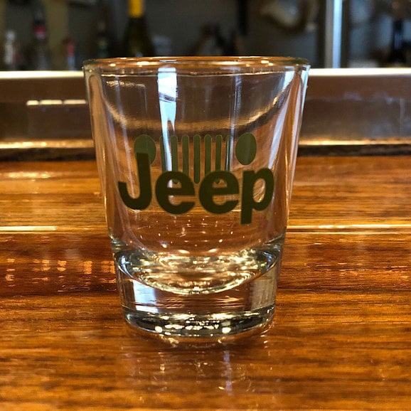 Jeep Merchandise Jeep Logo Shot Glass 4 Pack Jeep Merchandise Jeep Logo Shot Glass 4 Pack