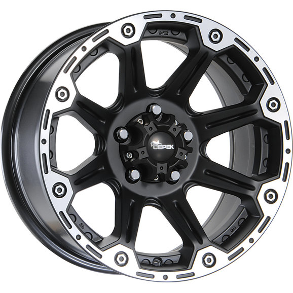 Black Rhino Hard Alloys Torque Wheel Black Rhino Hard Alloys Torque Wheel for 55-86 Jeep CJ