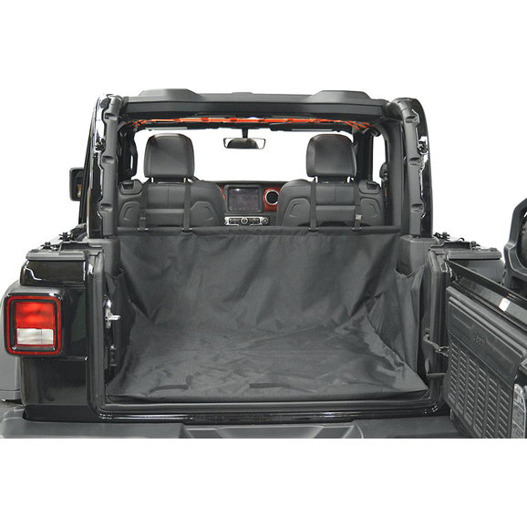 Dirtydog 4X4 Rear Cargo Liner for 1820 Jeep Wrangler JL 2Door Quadratec