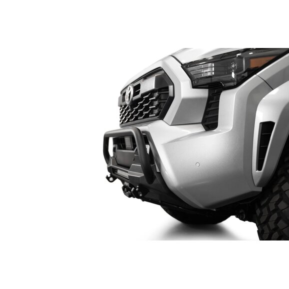 ADD Toyota Tacoma Gen4 Stealth Series Center Mount Winch Front Bumper Hoop Install Side ADD Toyota Tacoma Gen4 Stealth Series Center Mount Winch Front Bumper Hoop Install Side