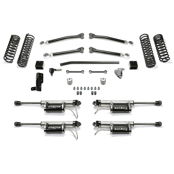 Fabtech 3" Trail System Lift Kit with Dirt Logic 2.25 Remote Reservoir Shocks Fabtech 3" Trail System Lift Kit with Dirt Logic 2.25 Remote Reservoir Shocks for 18-23 Jeep Wrangler JL Unlimited