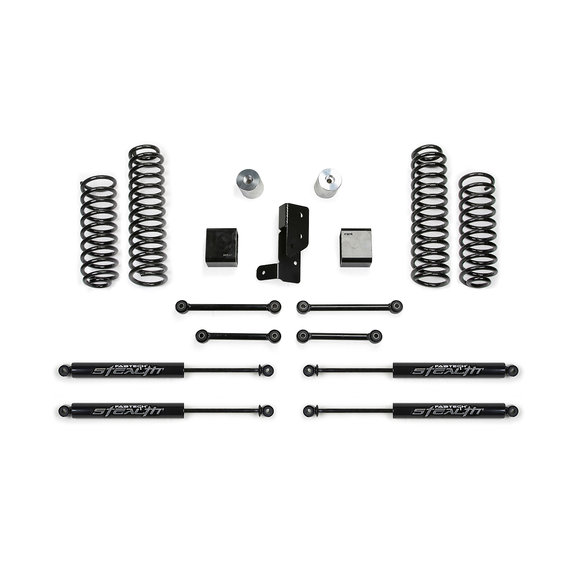 Fabtech 3" Sport Lift Kit with Stealth Monotube Shocks Fabtech  3" Sport Lift Kit with Stealth Monotube Shocks for 18-23 Jeep Wrangler JL Unlimited