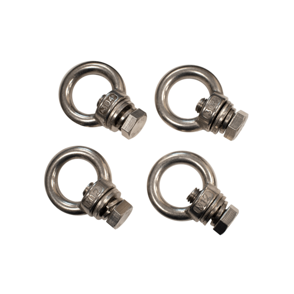 Fishbone Offroad Stainless Steel Tie Down Kit Fishbone Offroad FB21260 Stainless Steel Tie Down Kit