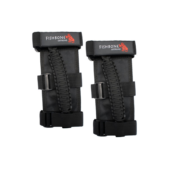 Fishbone Offroad Paracord Grab Handle Set Fishbone Offroad Paracord Grab Handle Set for 87-18 Jeep Wrangler YJ, TJ and JK