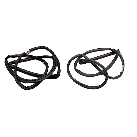 Fairchild Industries Full Steel Door Seal Kit Fairchild Industries KD3012 Full Steel Door Seal Kit for 97-06 Jeep Wrangler TJ & Unlimited