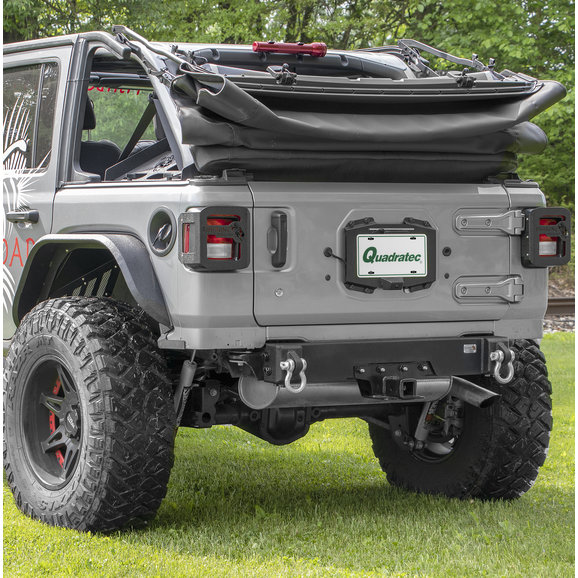 Fishbone Offroad Rear Bumper Delete Fishbone Offroad FB22179 Rear Bumper Delete for 18-20 Jeep Wrangler JL