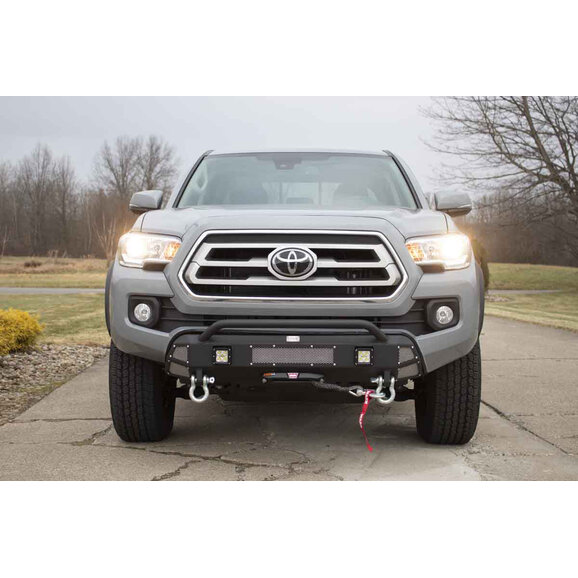 Fishbone Offroad Front Stubby Bumper Fishbone Offroad FB21311 Front Stubby Bumper for 16-23 Toyota Tacoma
