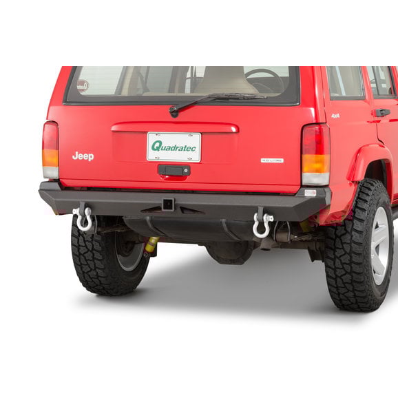 Fishbone Offroad Bullhead Rear Bumper Fishbone Offroad FB22079 Bullhead Rear Bumper for 84-01 Jeep® Cherokee XJ