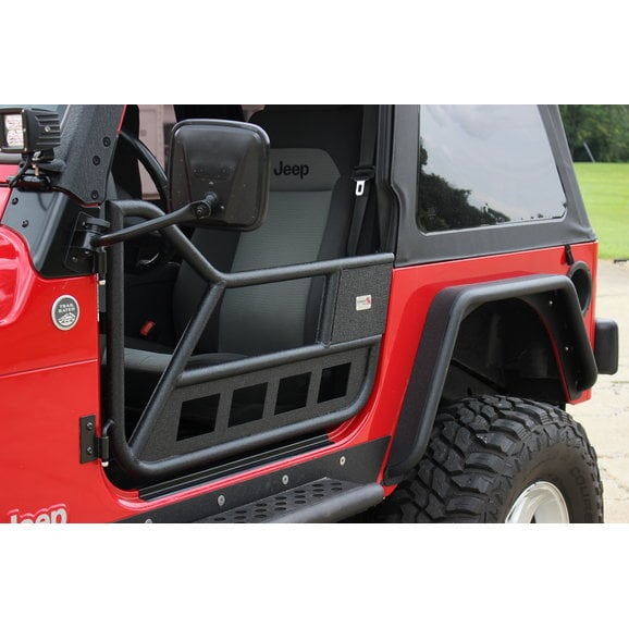 Fishbone Offroad Tube Doors Fishbone Offroad FB24077 Tube Doors for 97-06 Jeep Wrangler TJ