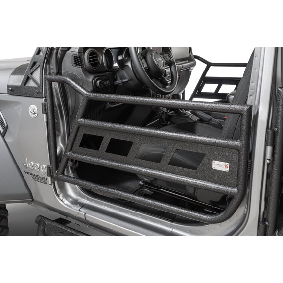 Fishbone Offroad Front Tube Doors Fishbone Offroad FB24087 Front Tube Doors for 18-20 Jeep Wrangler JL & Gladiator JT